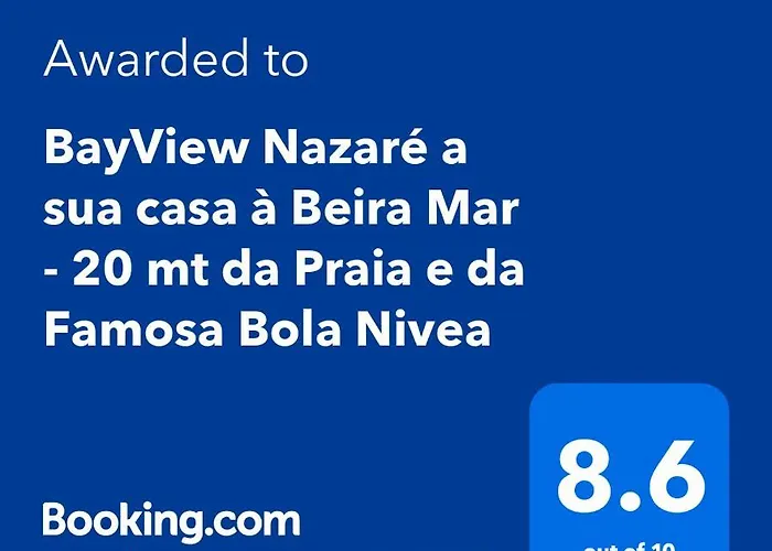 Bayview A Sua Casa à Beira Mar - 20 Mt Da E Da Famosa Bola Nivea Nazaré