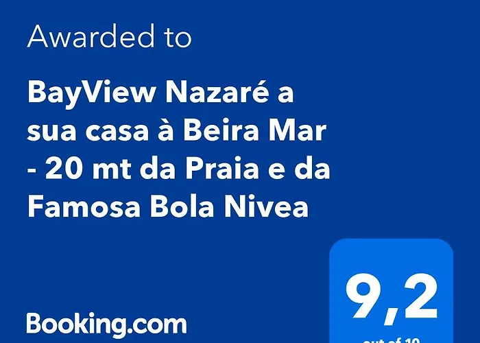 Bayview A Sua Casa à Beira Mar - 20 Mt Da E Da Famosa Bola Nivea Villa Nazaré